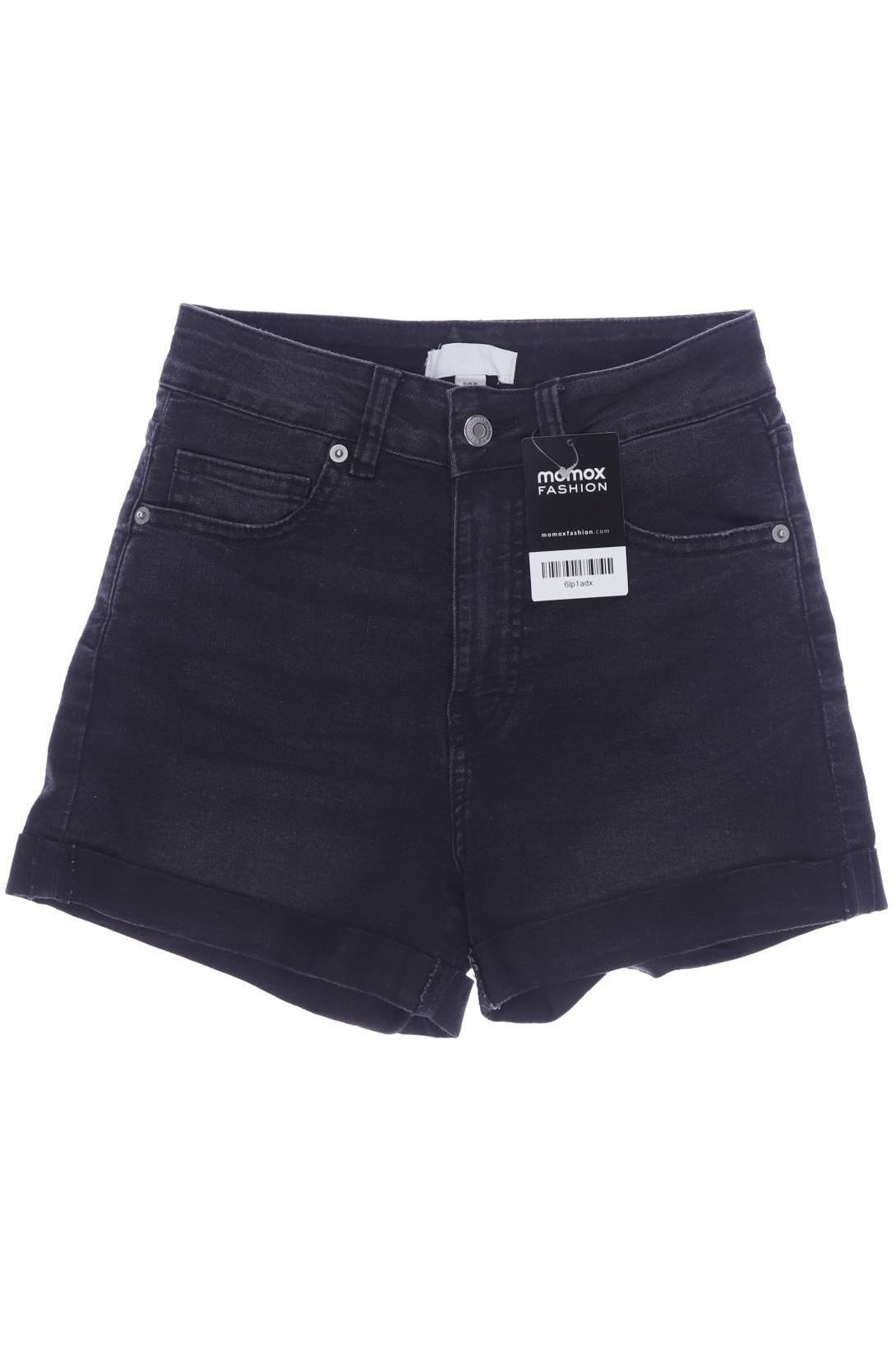 Thumbnail - H&amp;M Damen Shorts, schwarz, Gr. 36