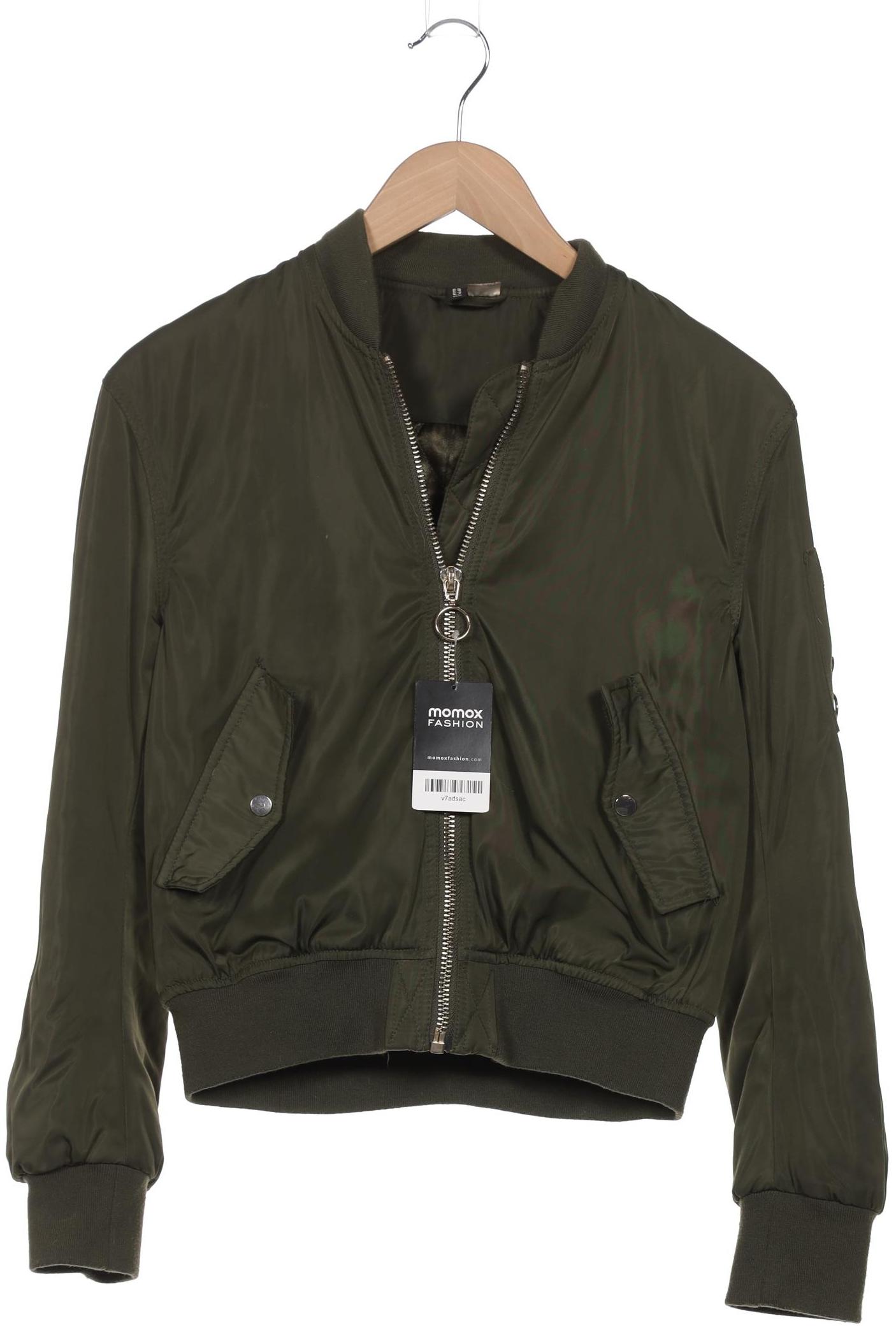 

H&M Damen Jacke, grün, Gr. 38
