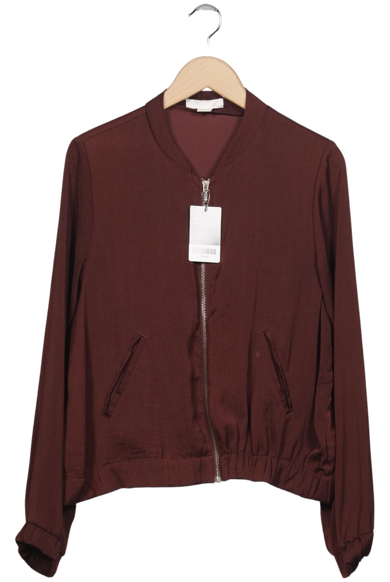 

H&M Damen Jacke, bordeaux, Gr. 42