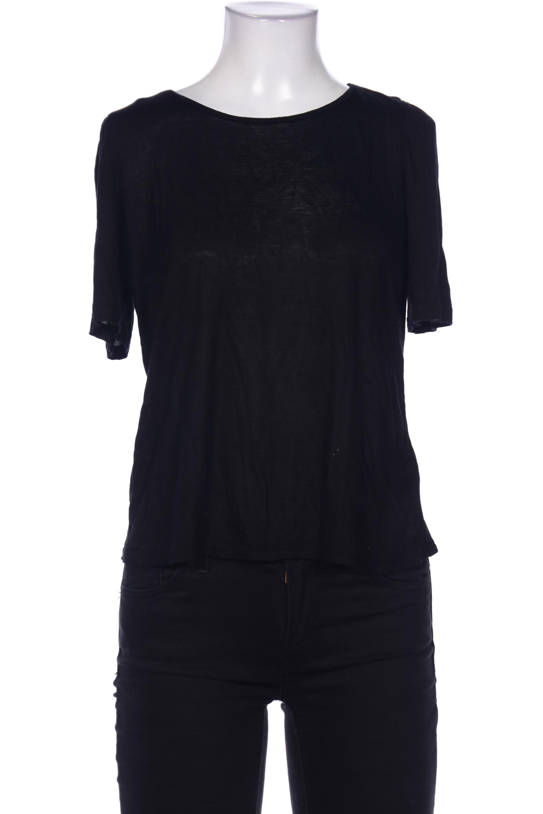 

H&M Damen T-Shirt, schwarz, Gr. 36