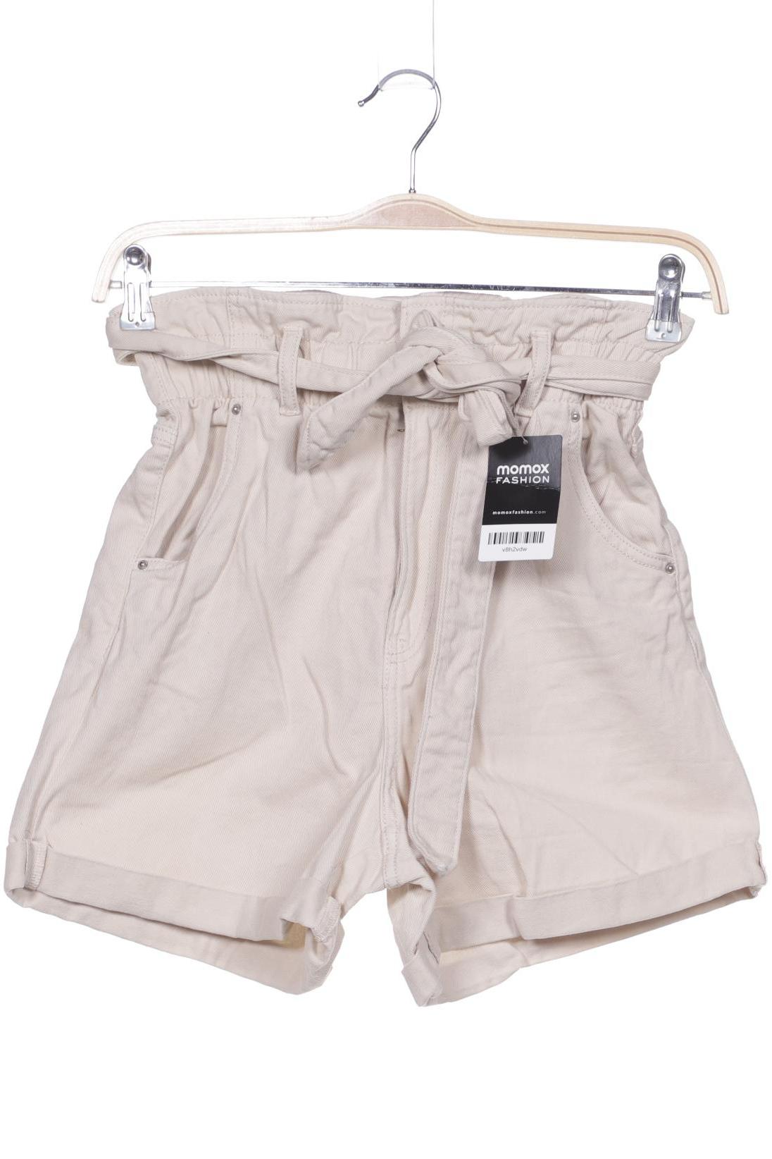 

H&M Damen Shorts, cremeweiß, Gr. 36