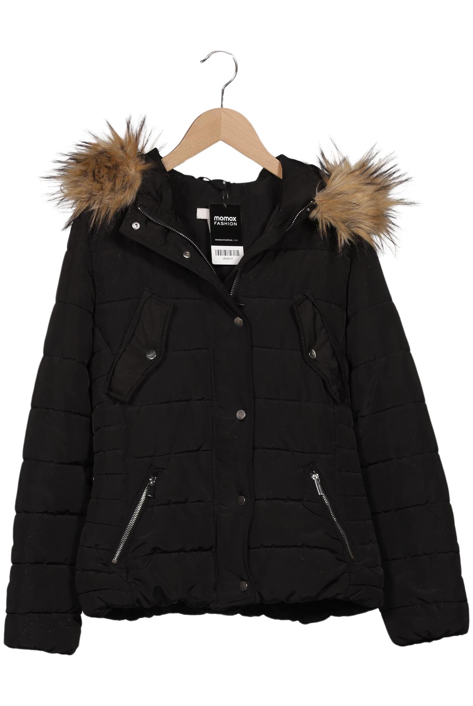 

H&M Damen Jacke, schwarz, Gr. 36