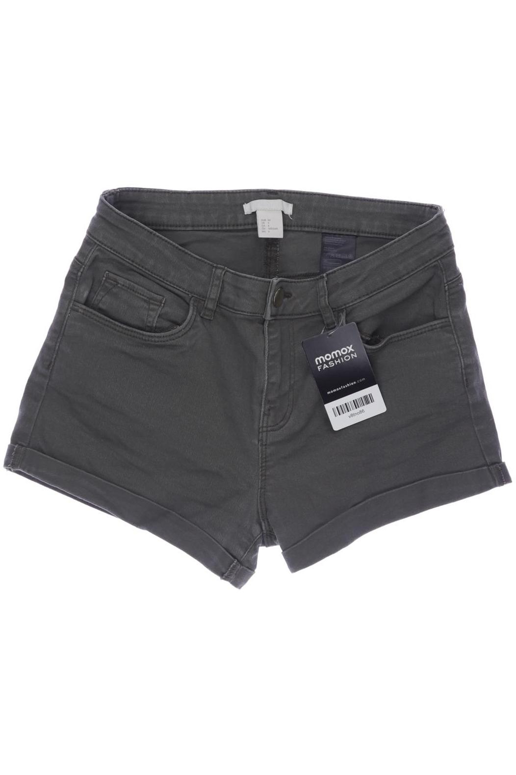 

H&M Damen Shorts, grün, Gr. 34