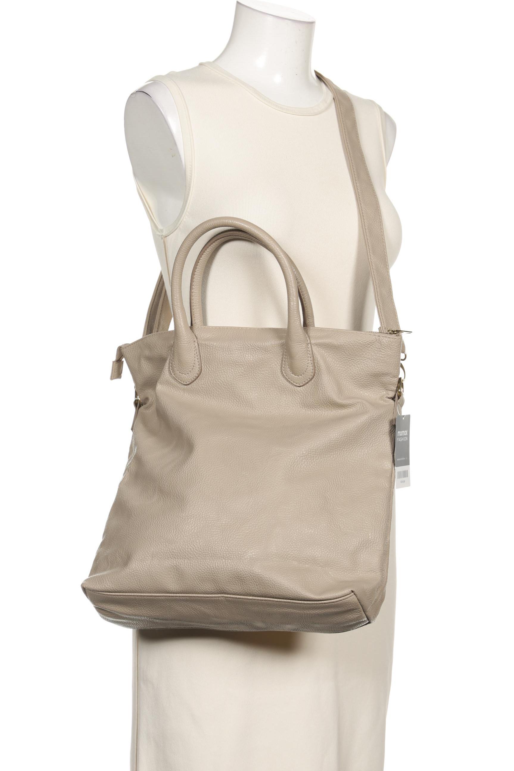 

H&M Damen Handtasche, beige, Gr.