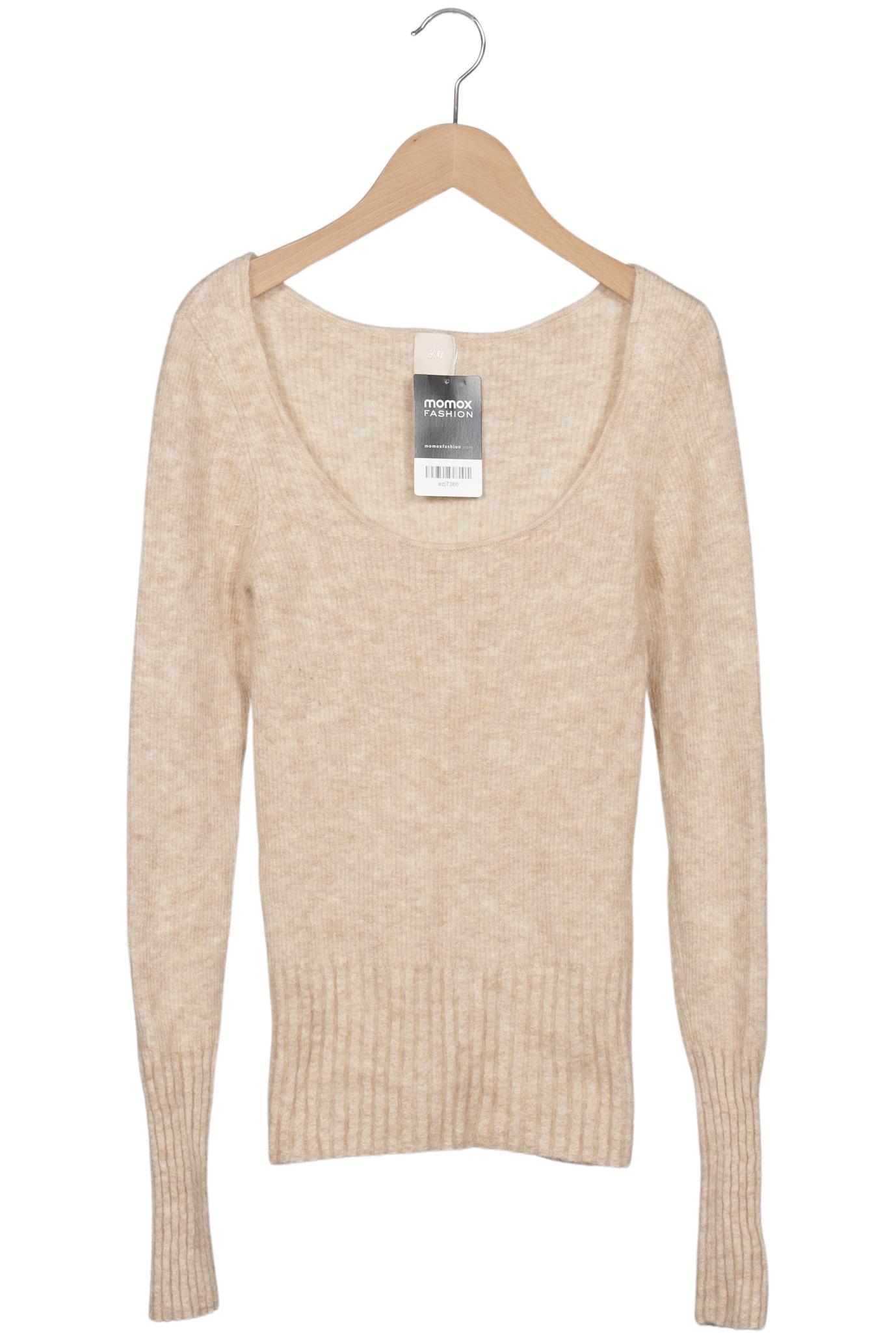 

H&M Damen Pullover, beige, Gr. 42