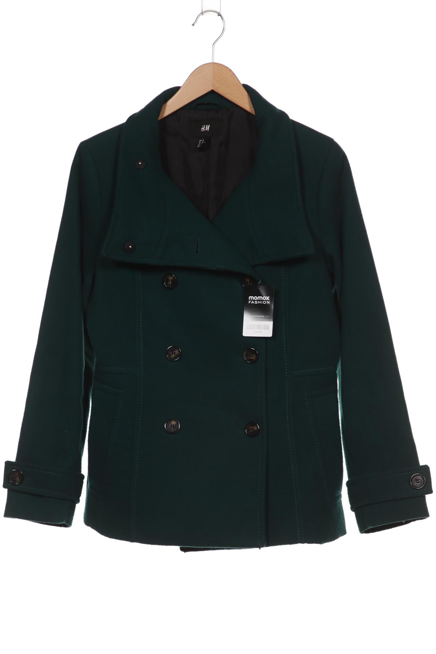 

H&M Damen Jacke, grün, Gr. 42
