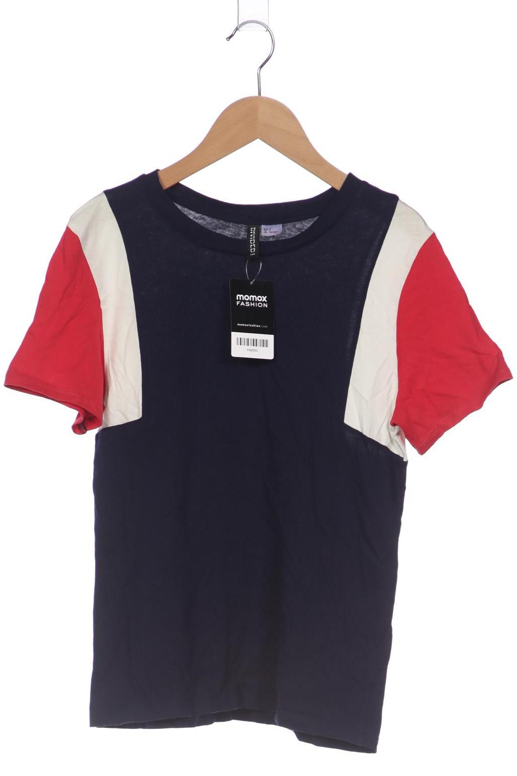 

H&M Damen T-Shirt, marineblau, Gr. 36