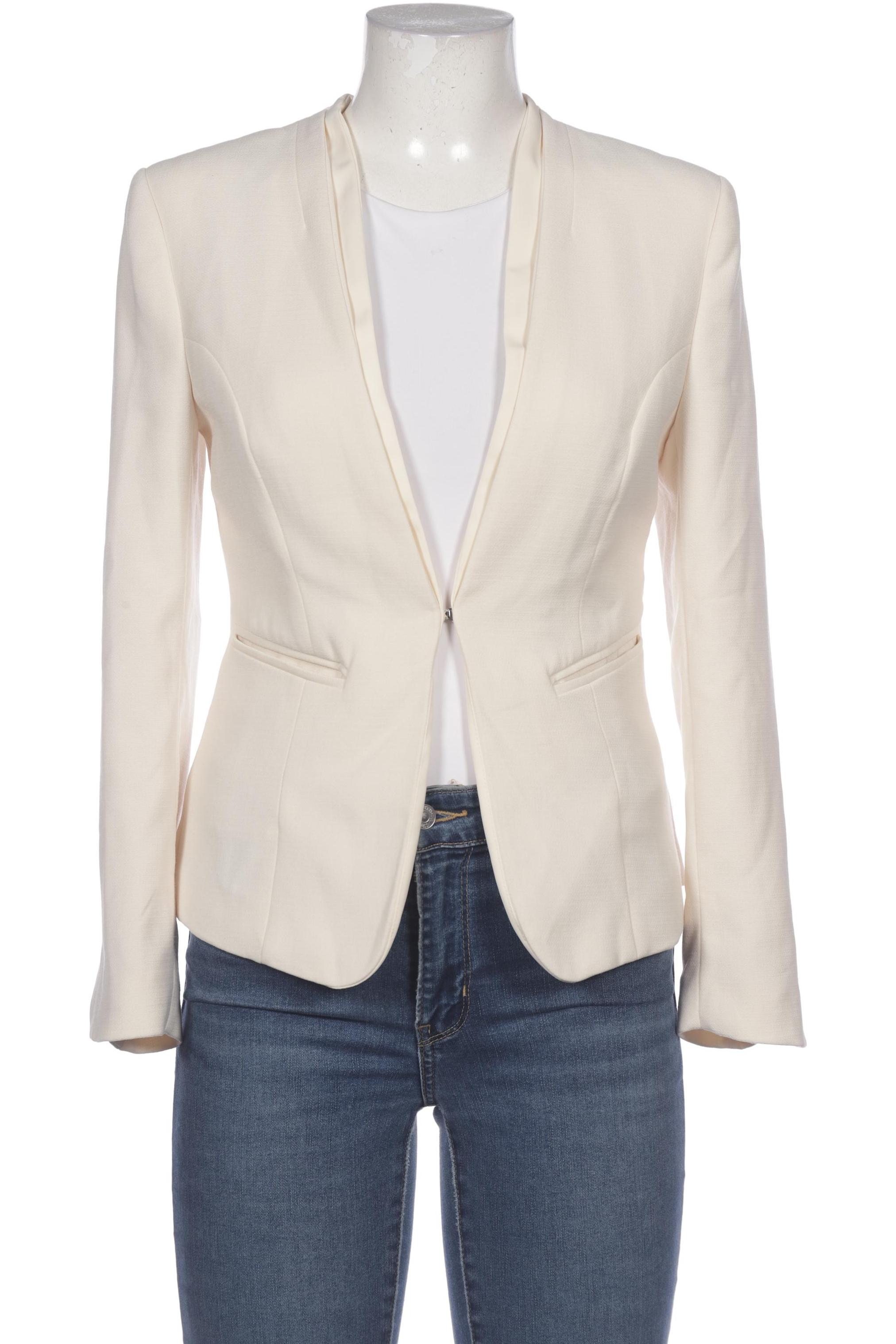 

H&M Damen Blazer, cremeweiß, Gr. 40