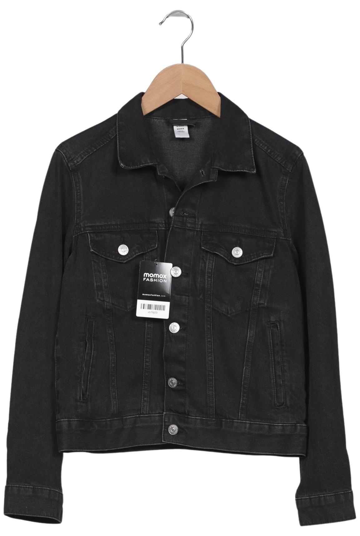 

H&M Damen Jacke, schwarz, Gr. 36