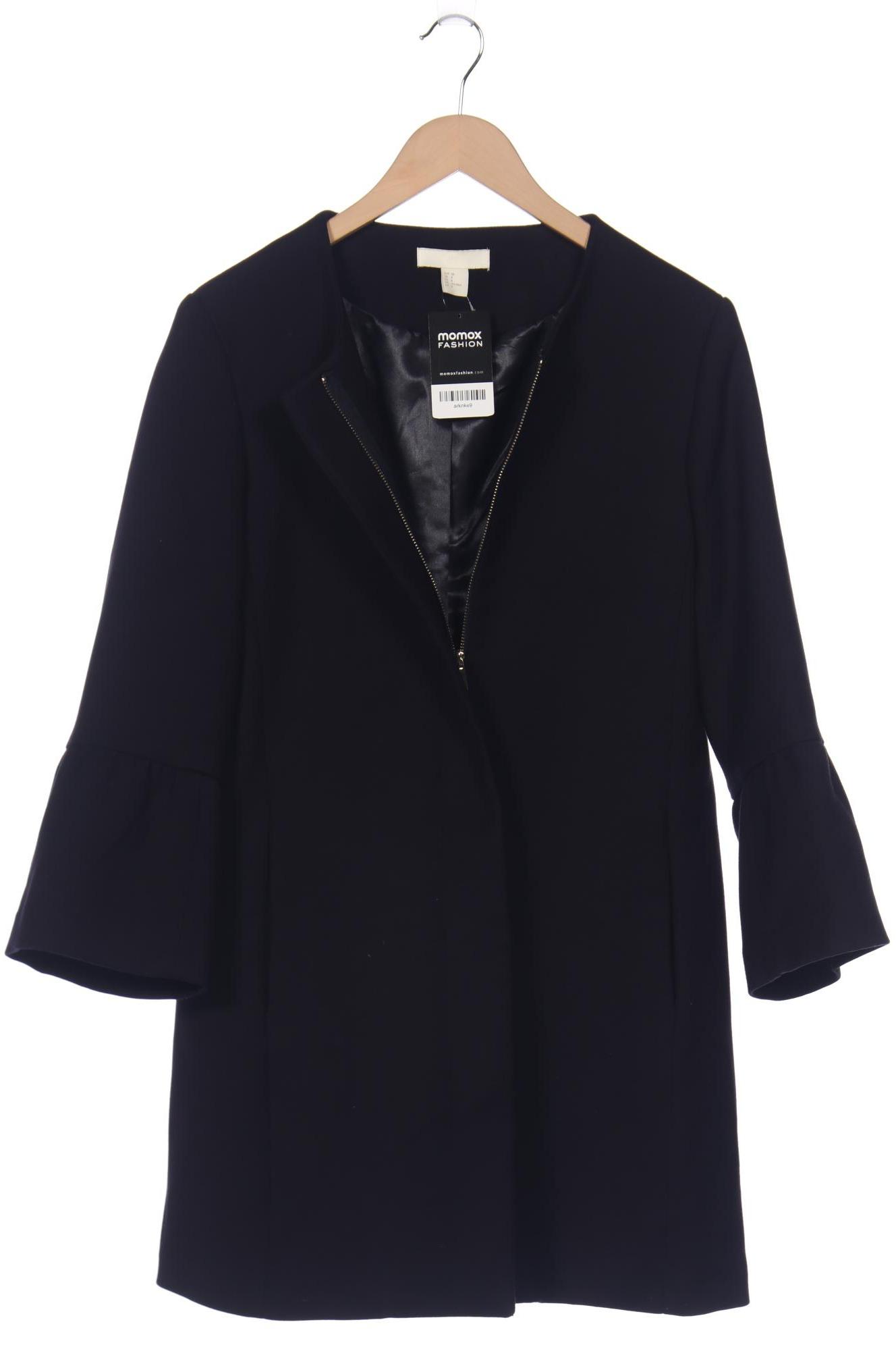

H&M Damen Mantel, marineblau, Gr. 38