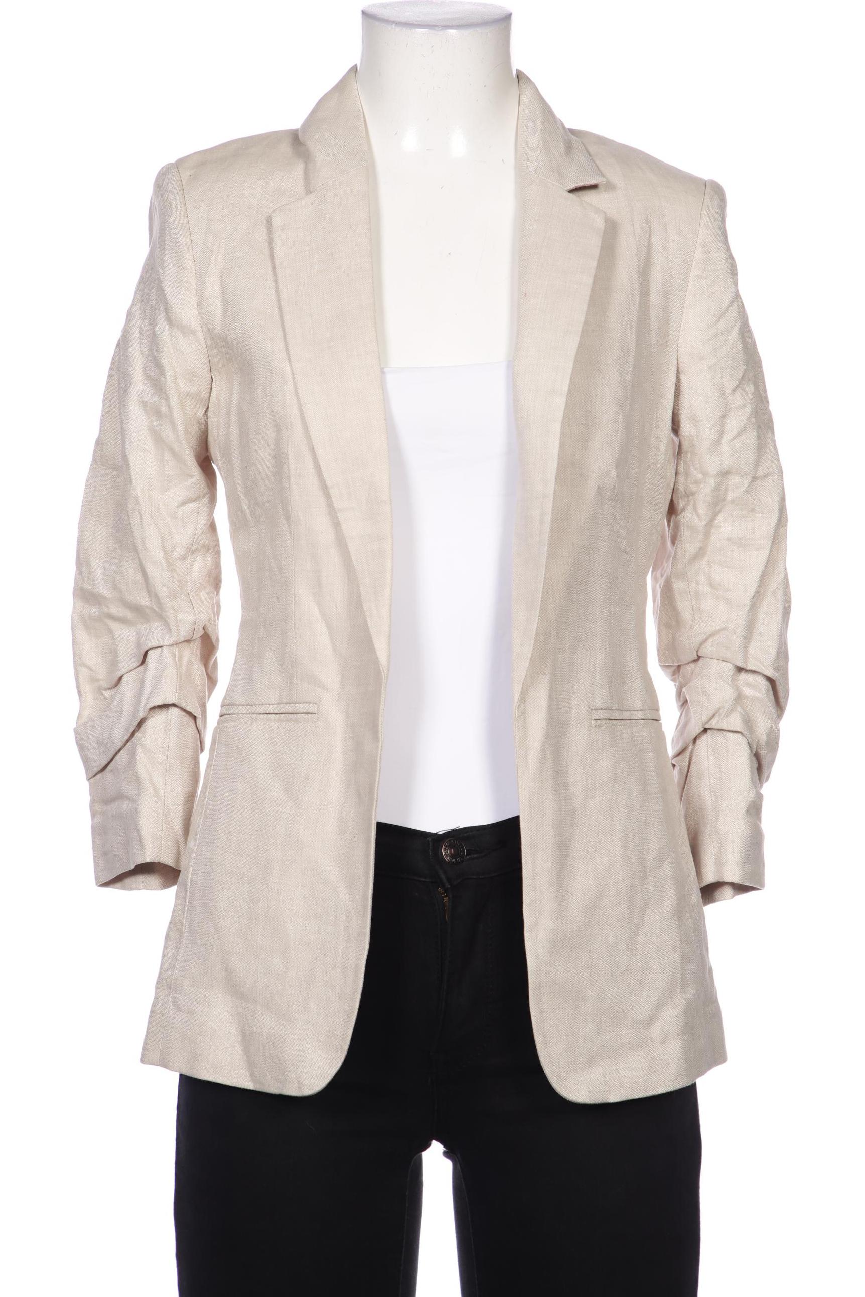

H&M Damen Blazer, beige, Gr. 34