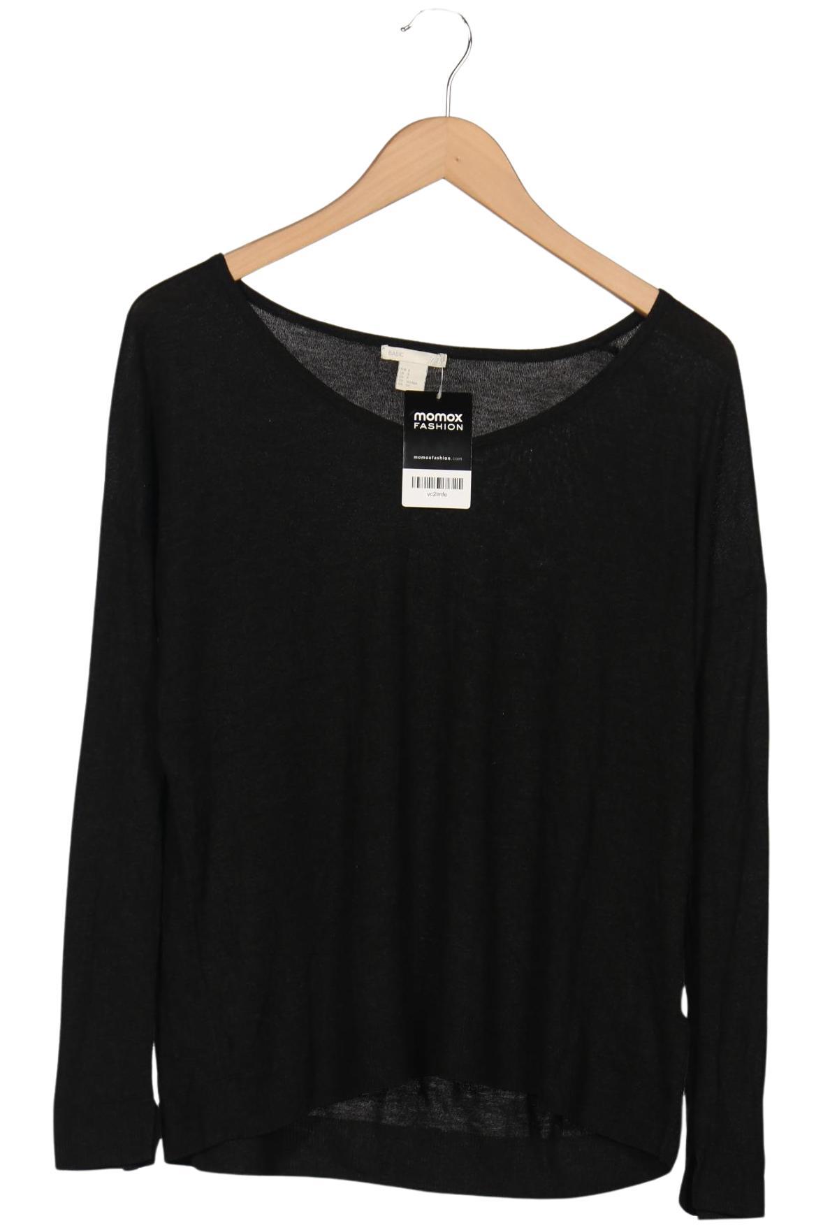 

H&M Damen Pullover, schwarz, Gr. 36