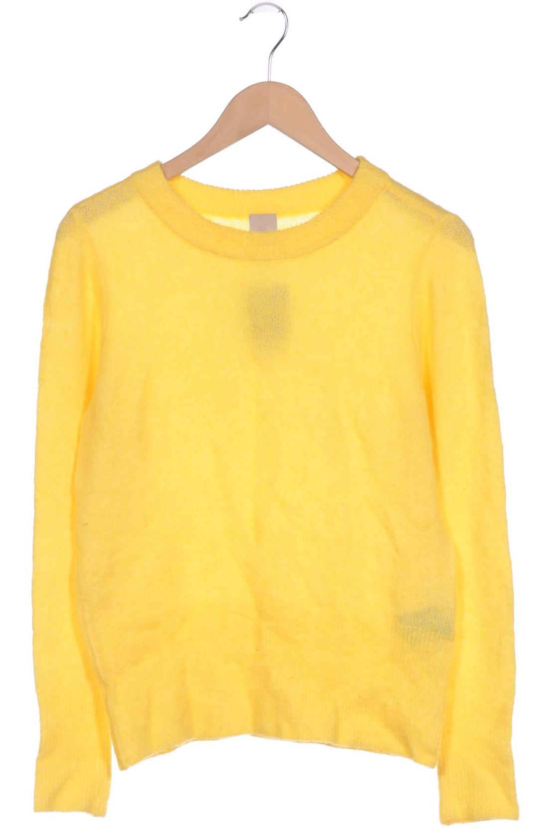 

H&M Damen Pullover, gelb, Gr. 36