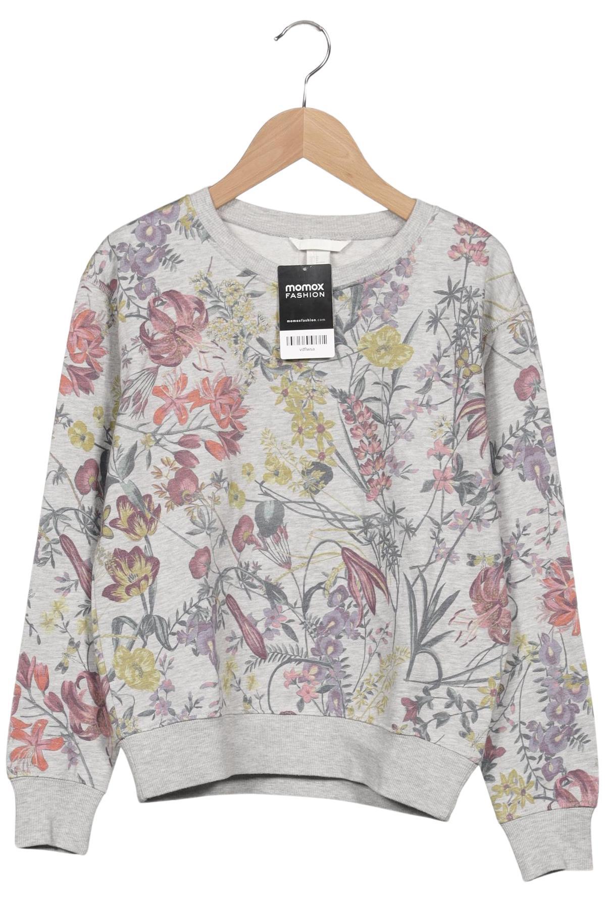 

H&M Damen Sweatshirt, grau, Gr. 34
