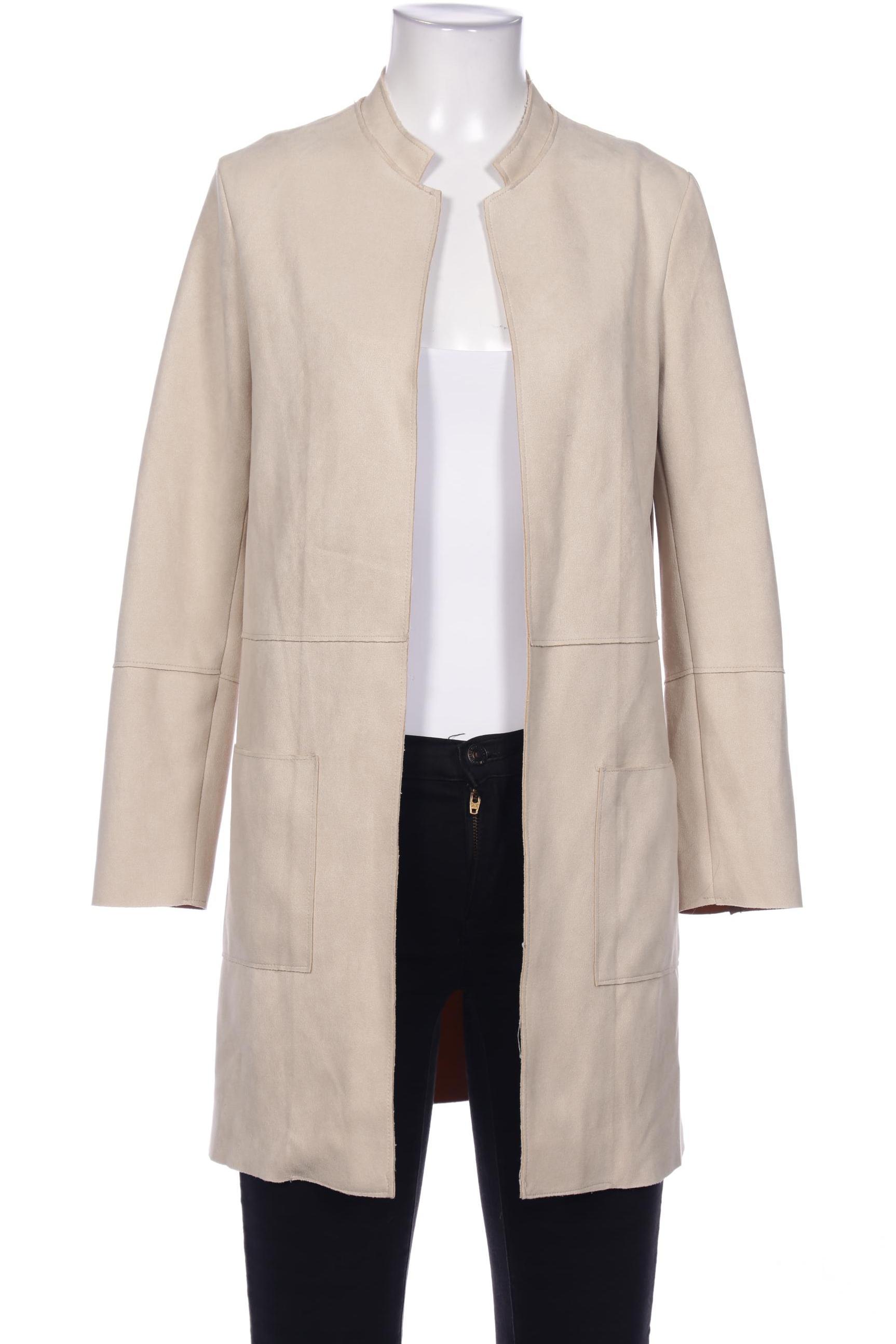 

H&M Damen Mantel, cremeweiß, Gr. 34