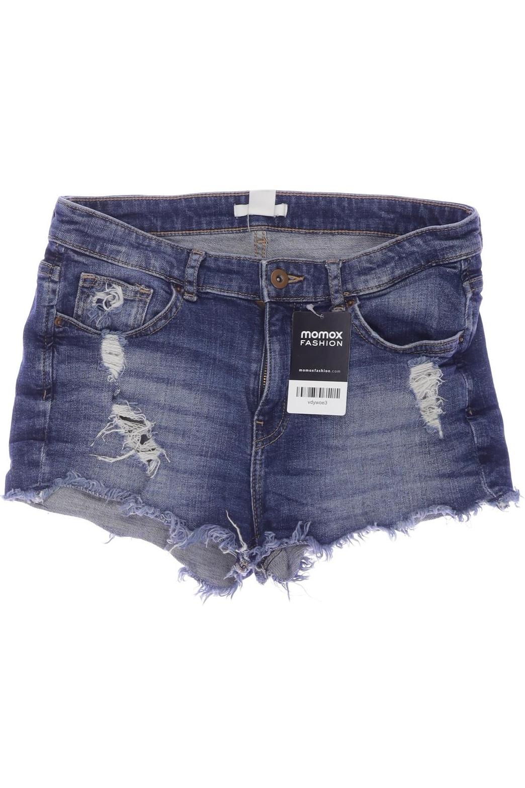 

H&M Damen Shorts, marineblau, Gr. 36