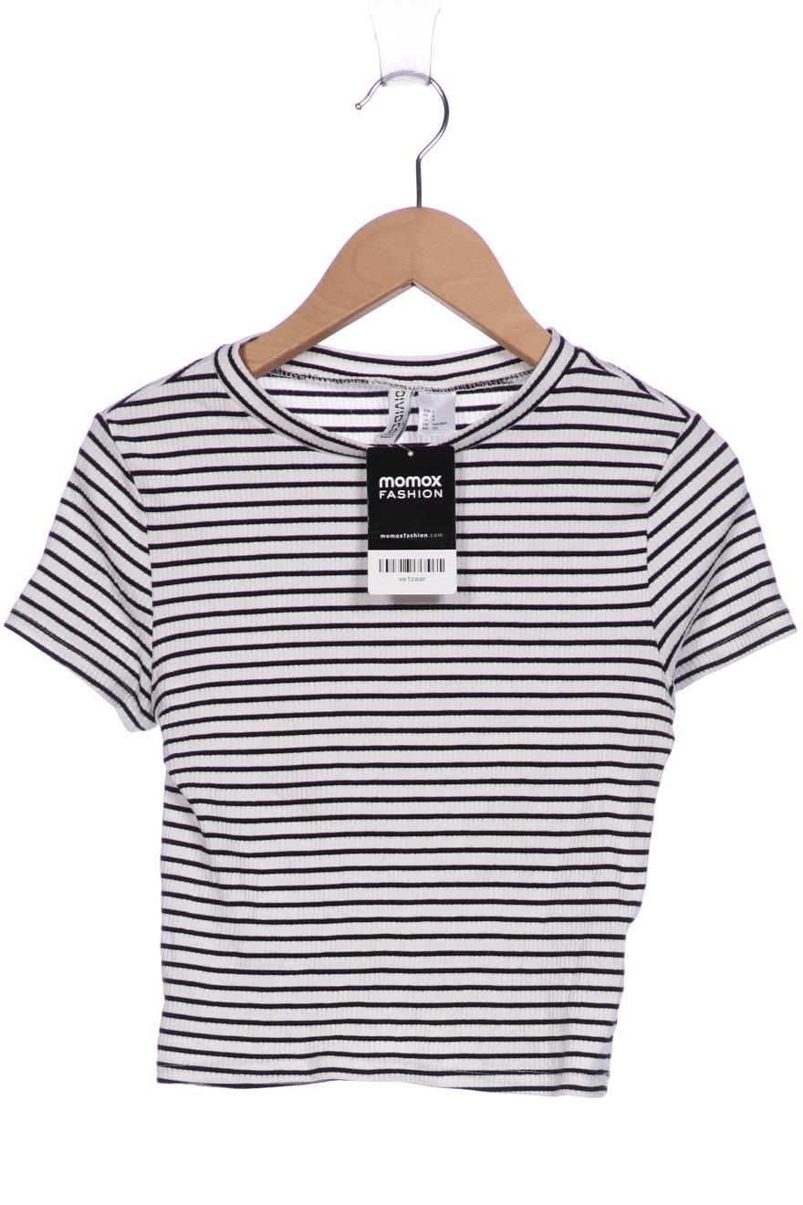 

H&M Damen T-Shirt, schwarz, Gr. 36