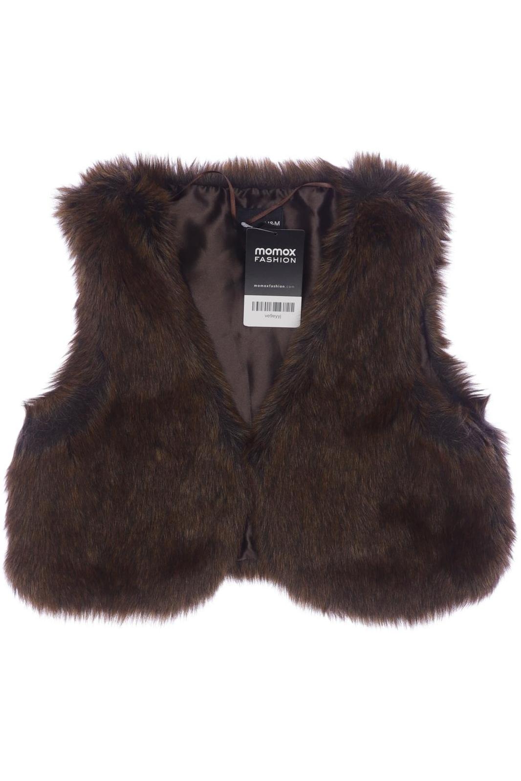 

H&M Damen Weste, braun, Gr. 34