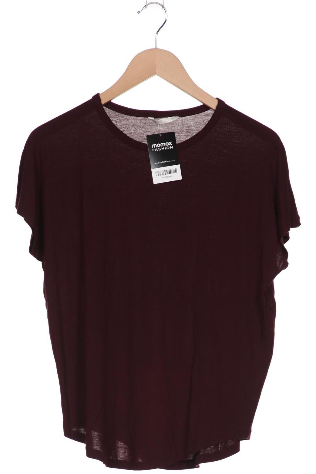 

H&M Damen T-Shirt, bordeaux