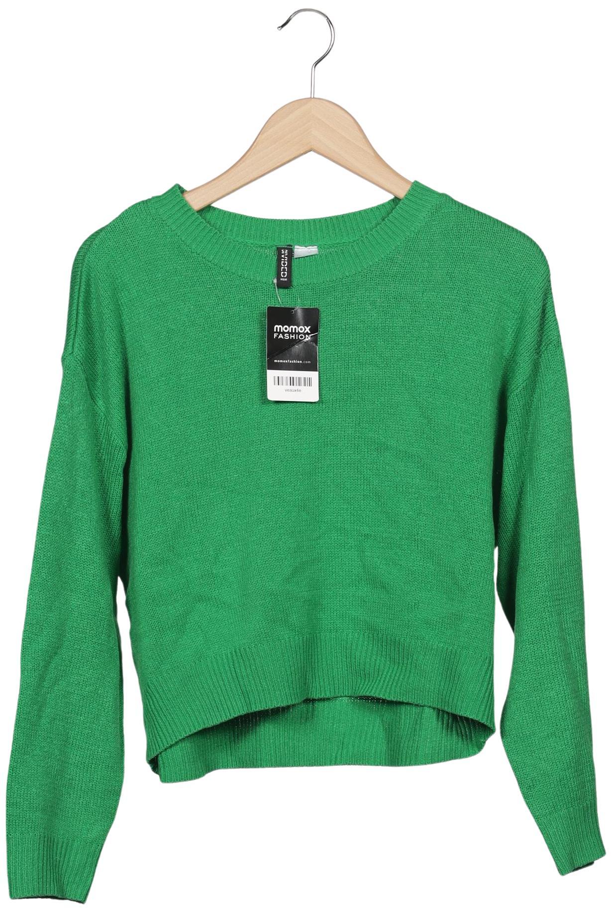 

H&M Damen Pullover, grün, Gr. 36