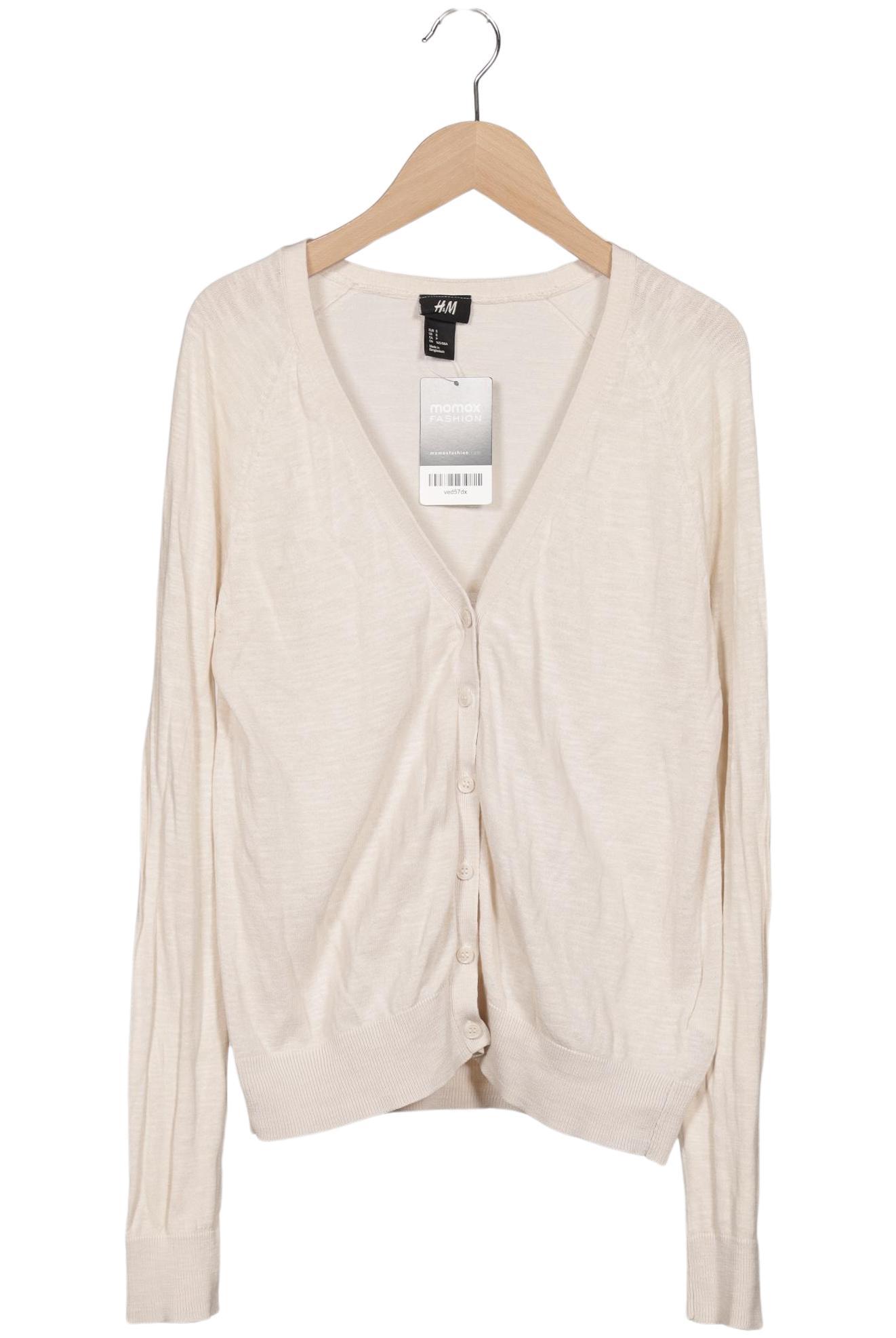 

H&M Damen Strickjacke, beige, Gr. 36