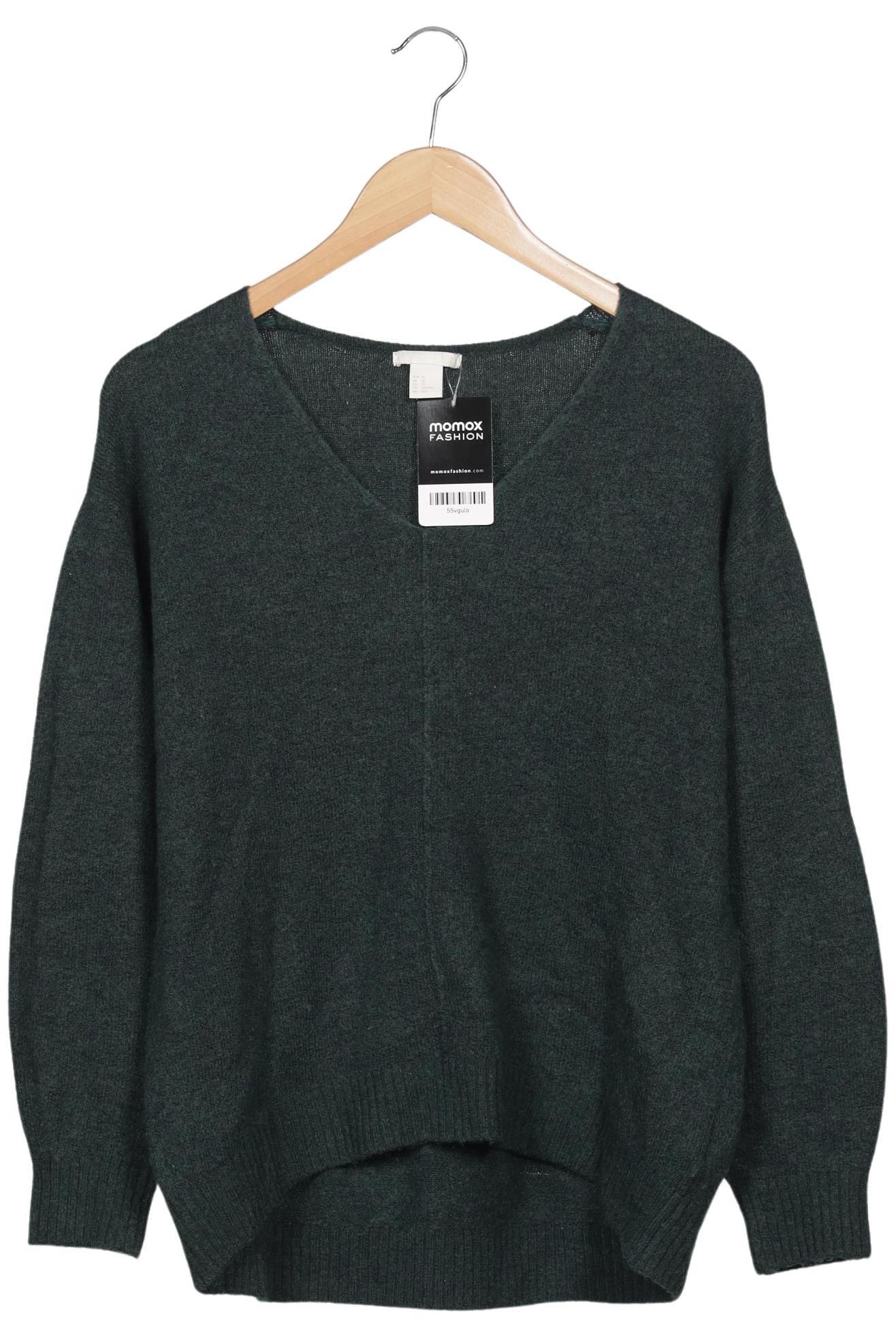 

H&M Damen Pullover, grün, Gr. 34