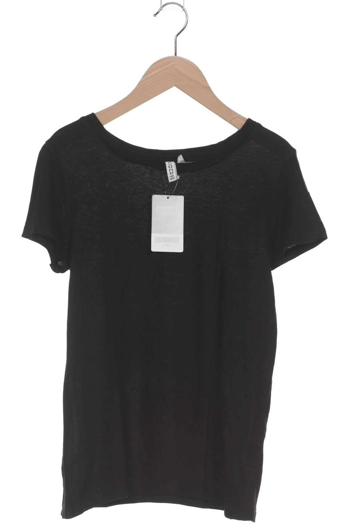 

H&M Damen T-Shirt, schwarz, Gr. 34