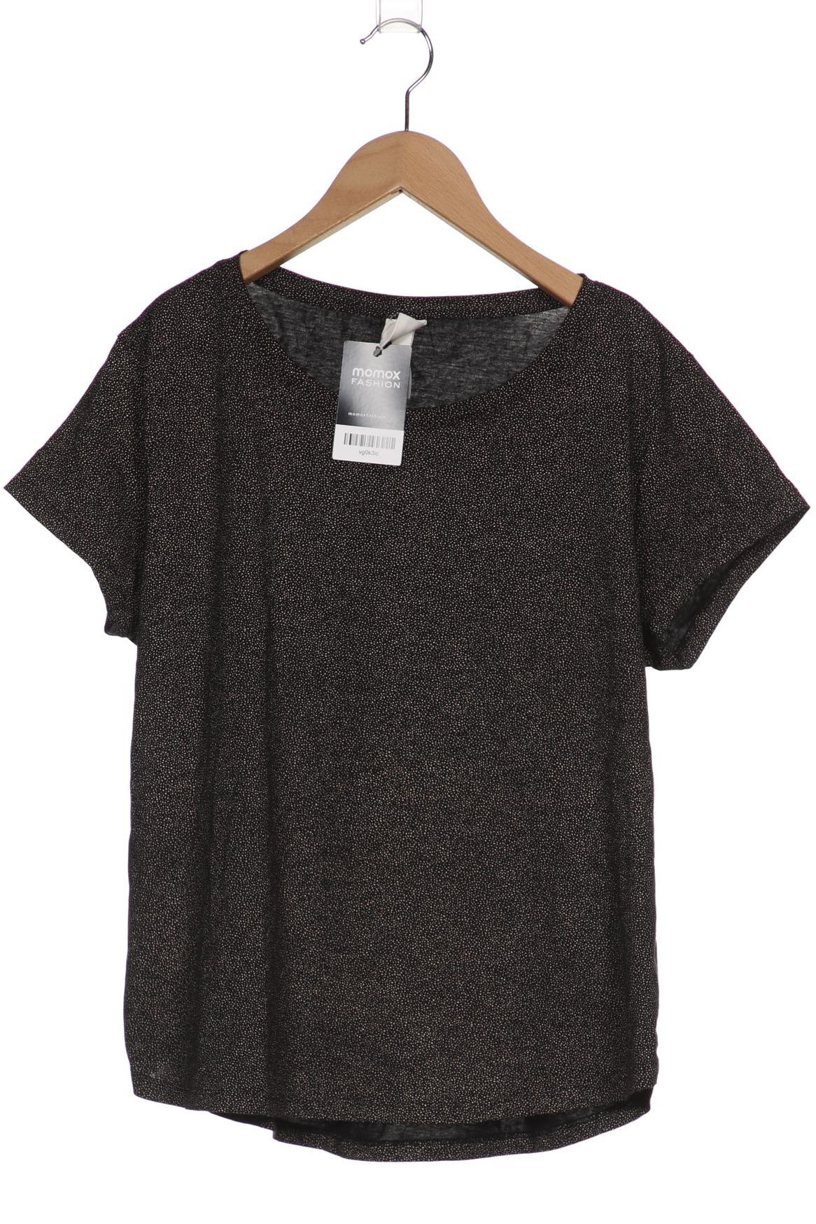 

H&M Damen T-Shirt, schwarz