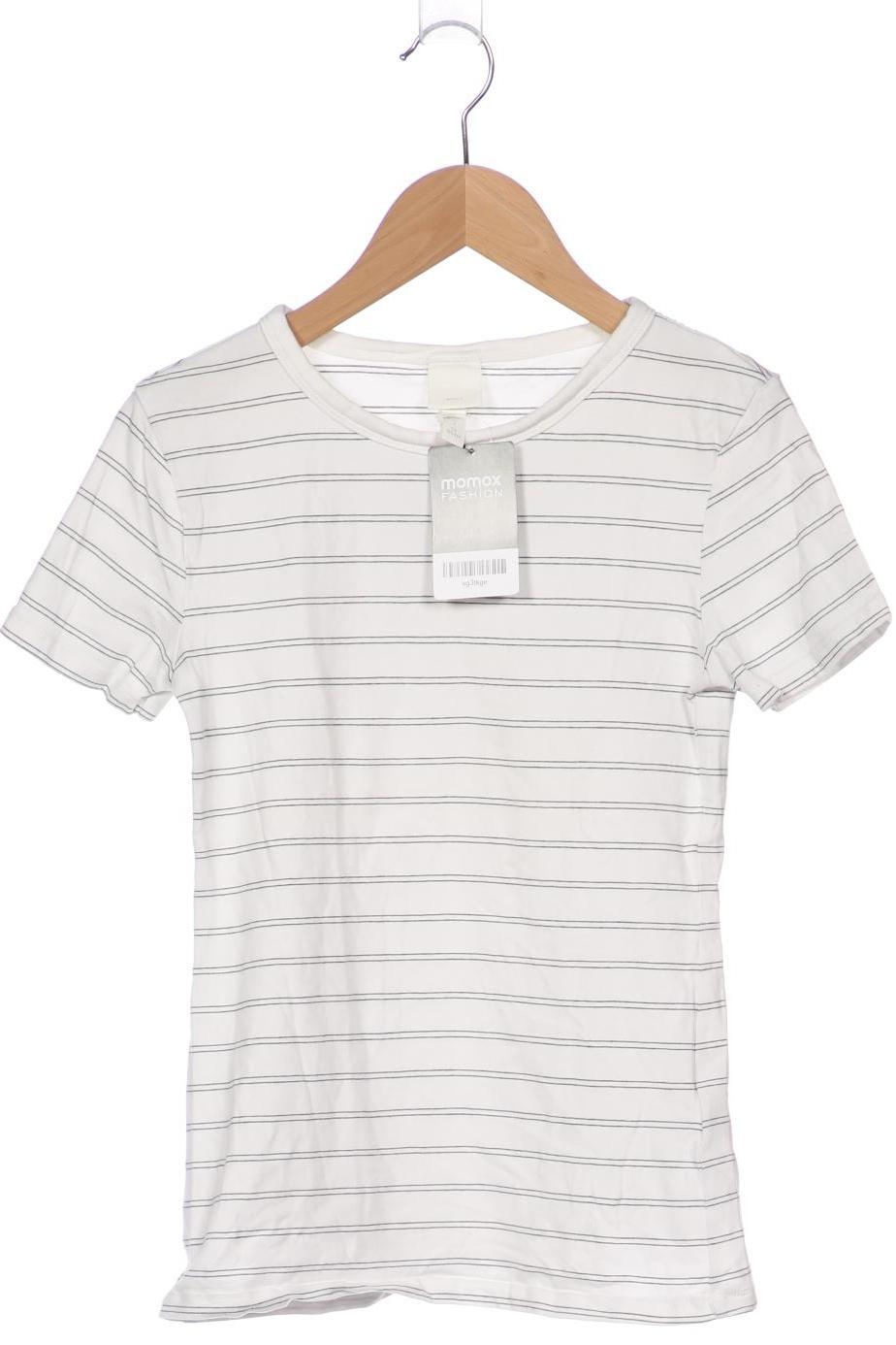 

H&M Damen T-Shirt, weiß