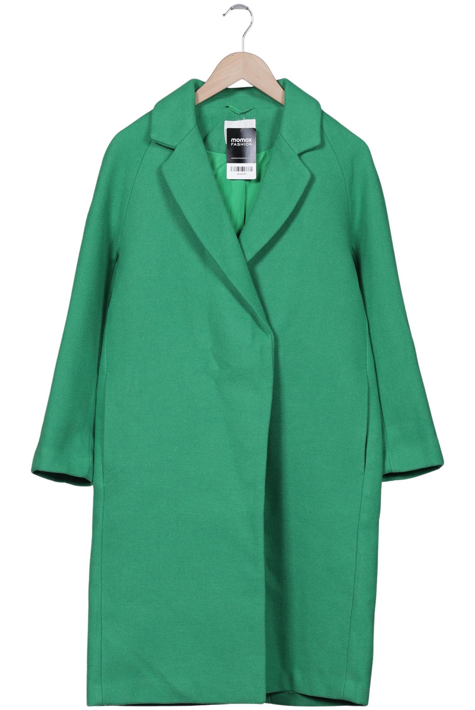 

H&M Damen Mantel, grün, Gr. 34