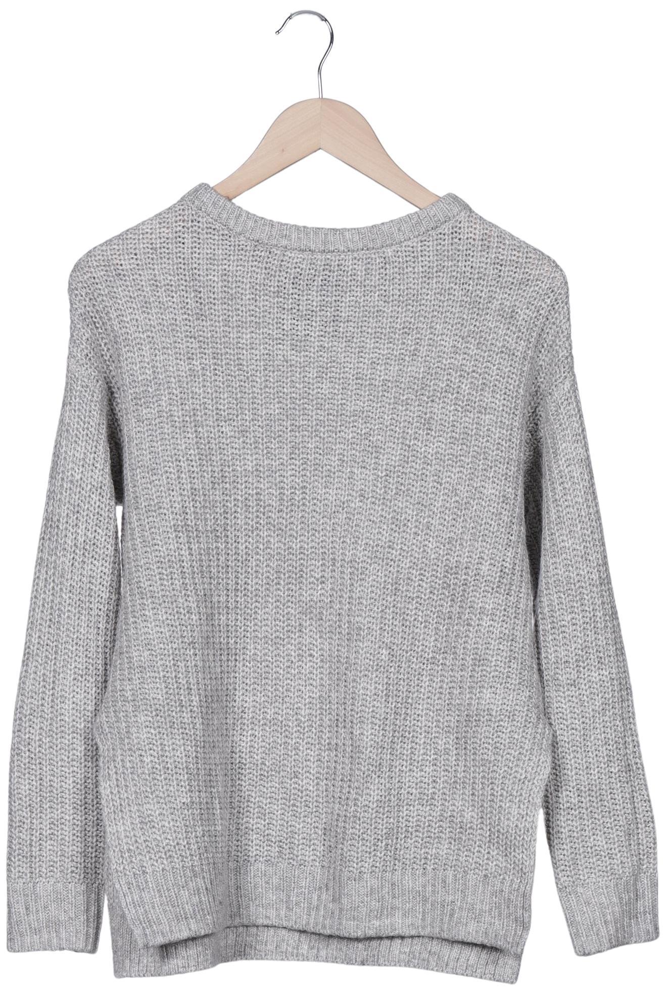 

H&M Damen Pullover, grau, Gr. 34