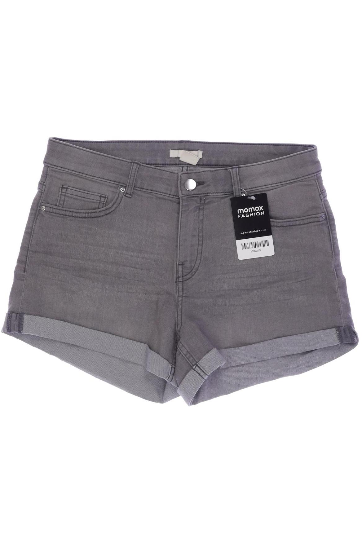 

H&M Damen Shorts, grau, Gr. 38
