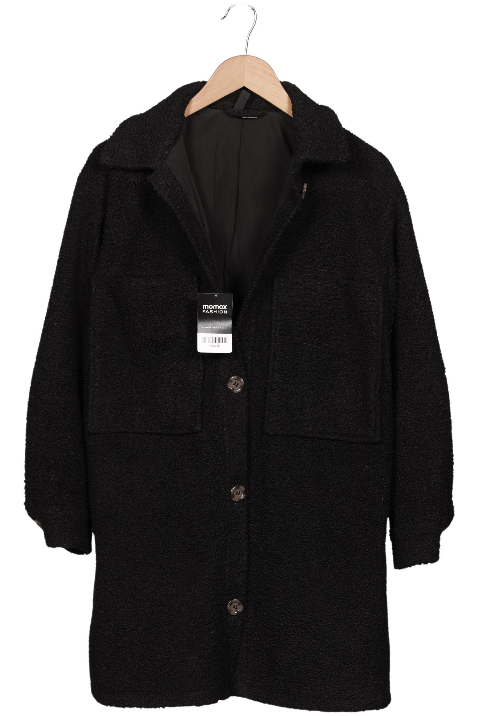 

H&M Damen Mantel, schwarz, Gr. 36