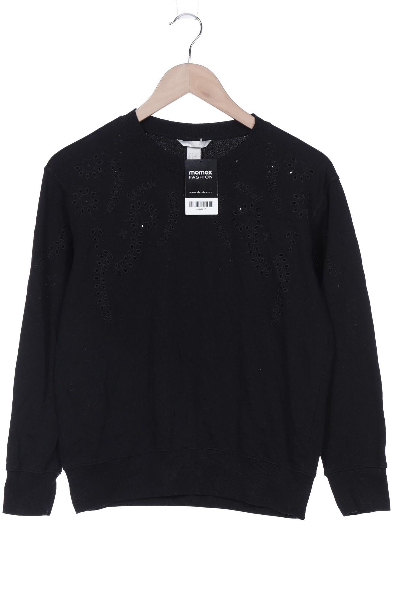 

H&M Damen Sweatshirt, schwarz, Gr. 36