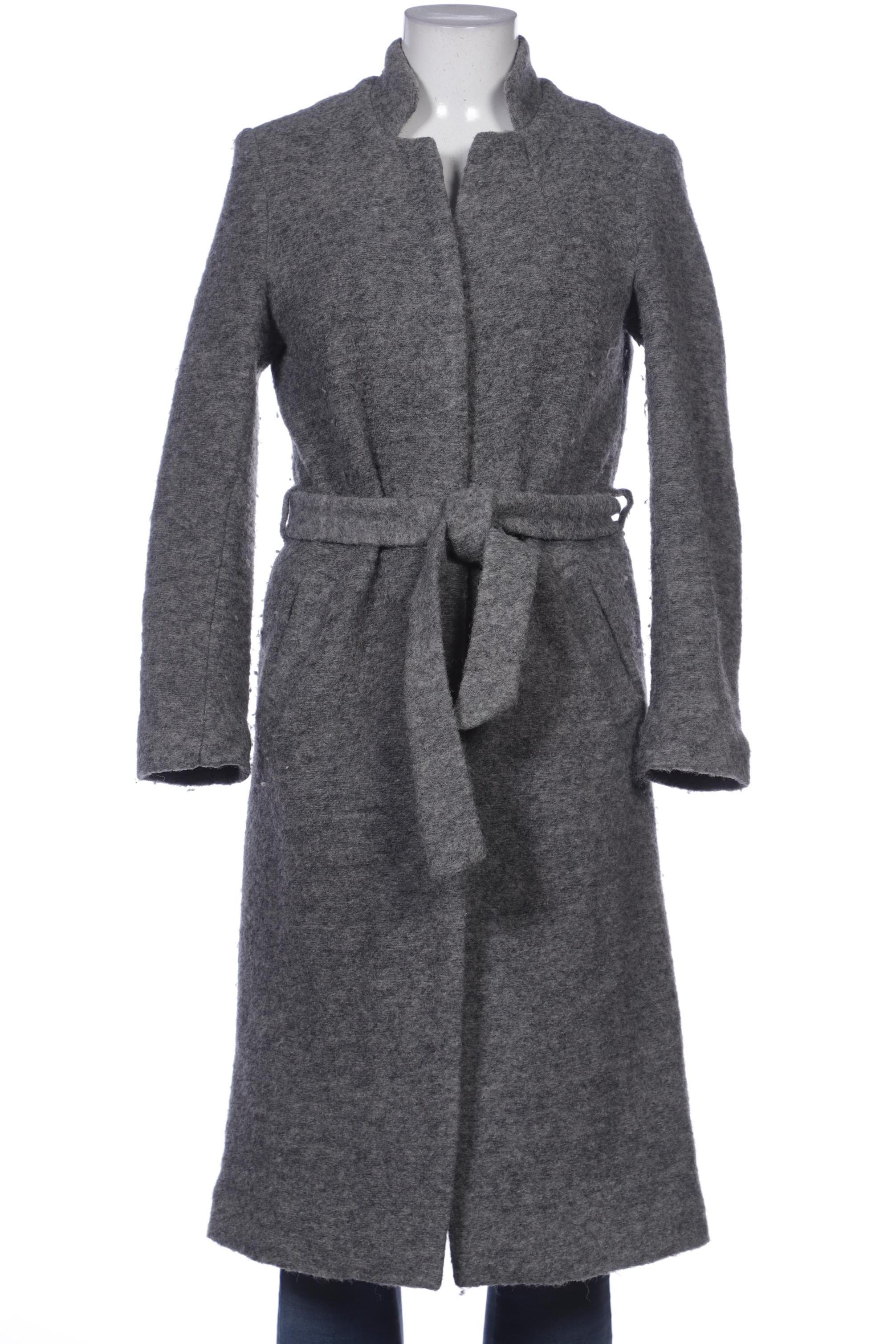 

H&M Damen Mantel, grau, Gr. 38