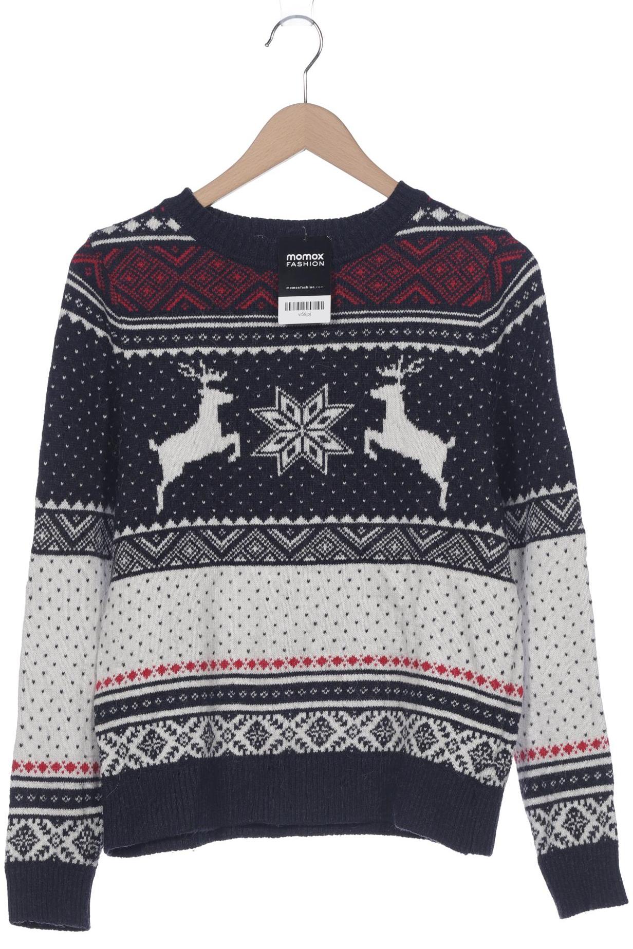 

H&M Damen Pullover, marineblau, Gr. 38