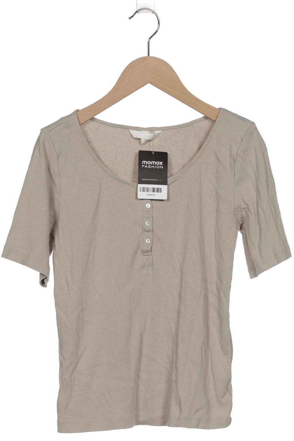 

H&M Damen T-Shirt, beige