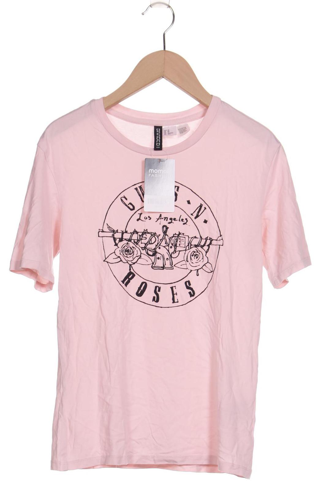 

H&M Damen T-Shirt, pink, Gr. 34