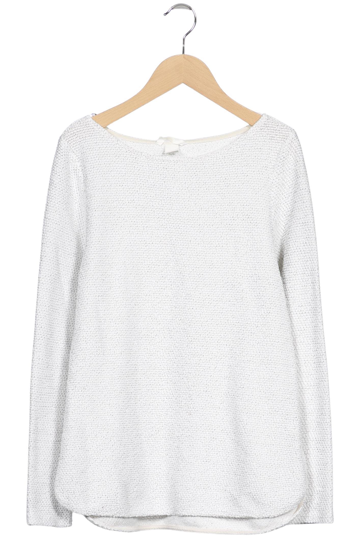 

H&M Damen Pullover, weiß, Gr. 36
