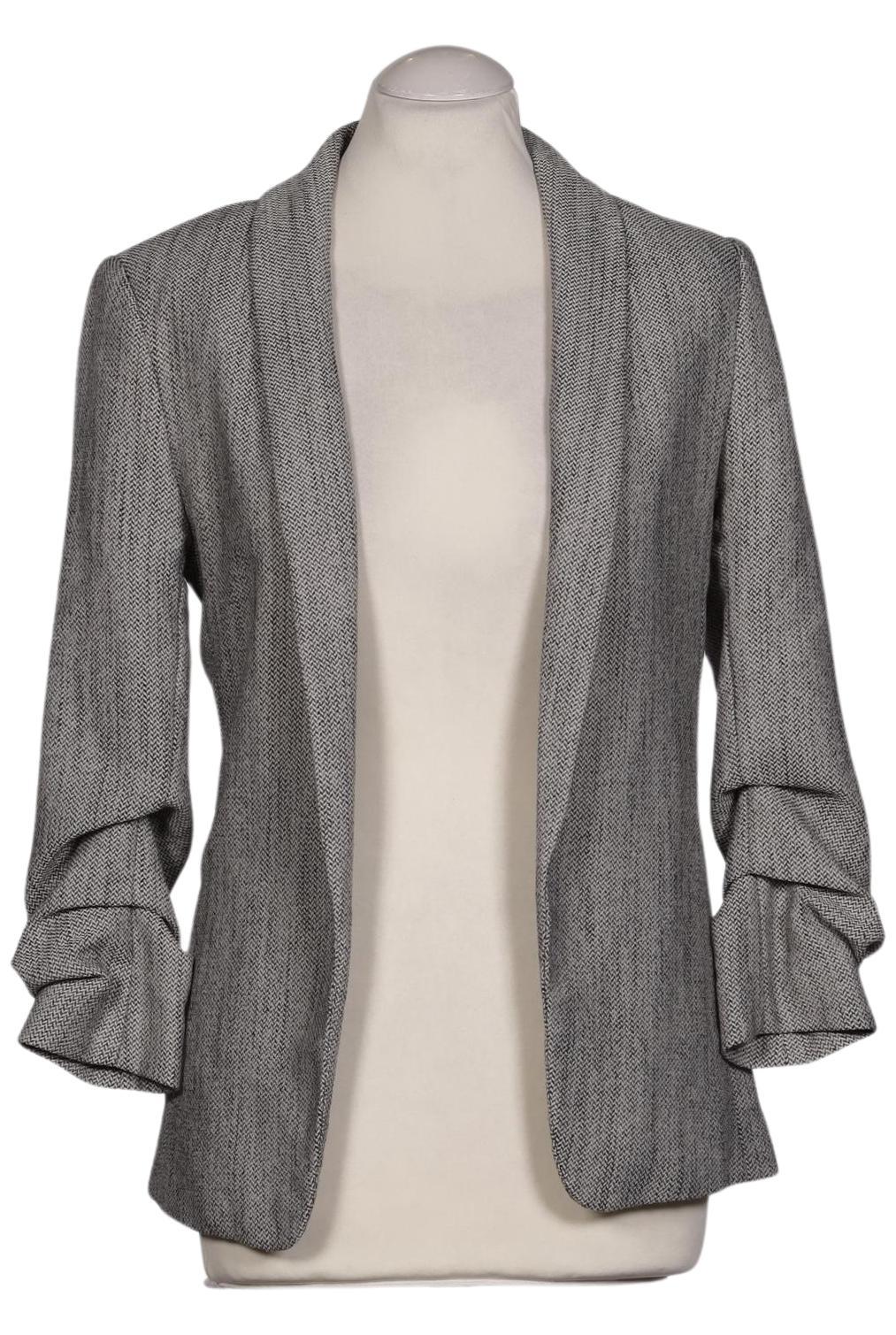 

H&M Damen Blazer, grau, Gr. 36