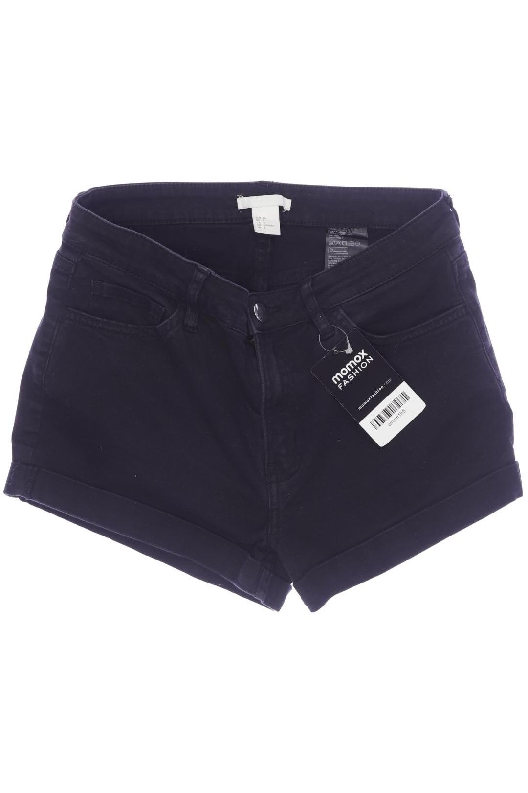 

H&M Damen Shorts, schwarz, Gr. 36