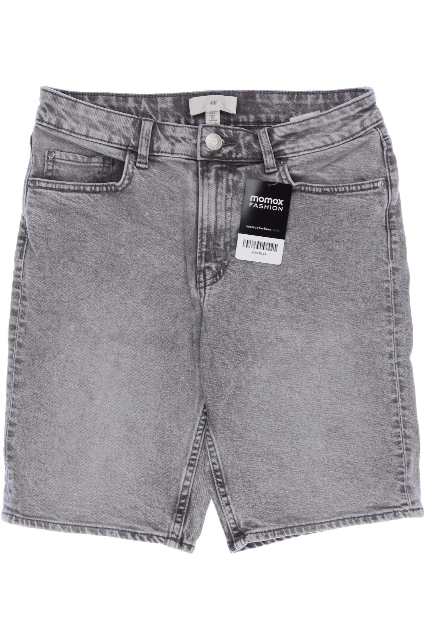 

H&M Damen Shorts, grau, Gr. 36