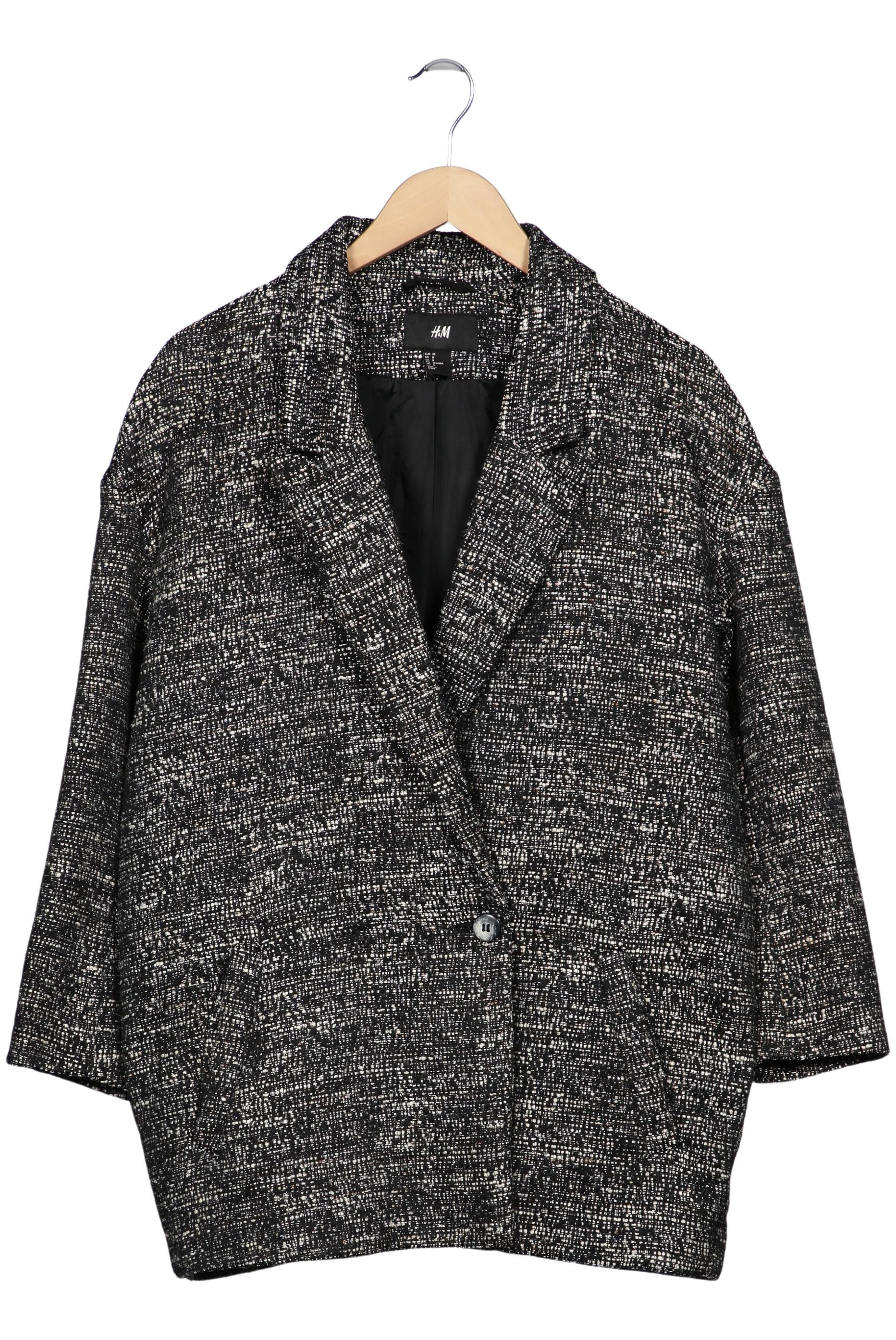 

H&M Damen Mantel, grau, Gr. 38