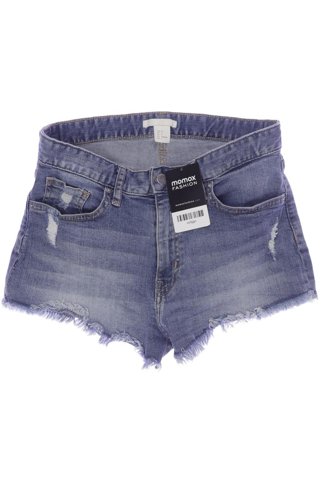 Thumbnail - H&amp;M Damen Shorts, blau, Gr. 34
