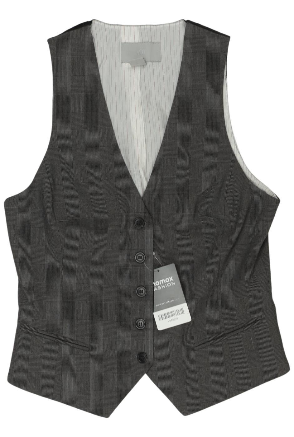 

H&M Damen Weste, grau, Gr. 38