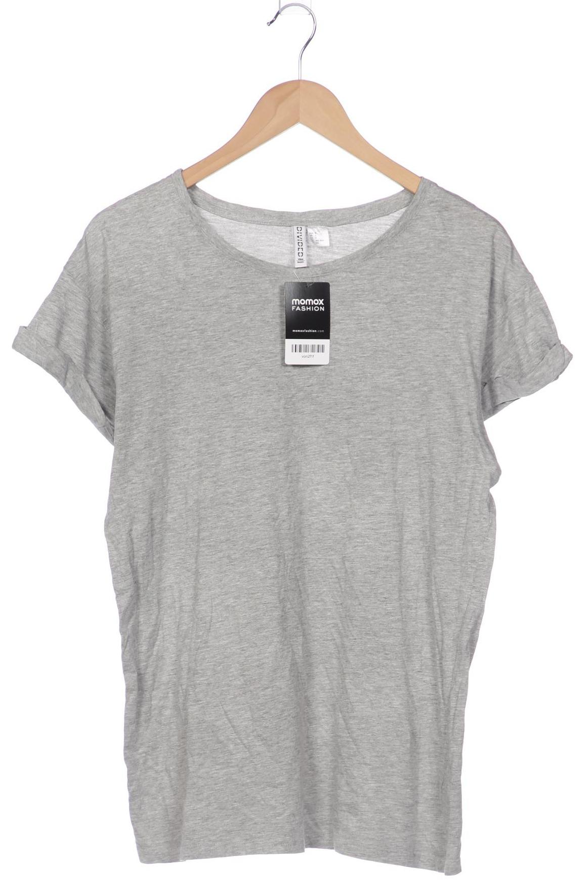 

H&M Damen T-Shirt, grau, Gr. 36