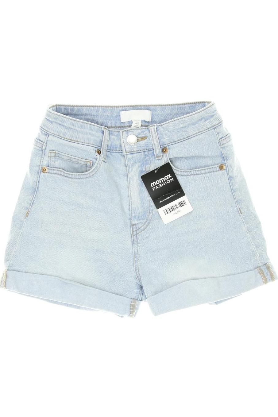 

H&M Damen Shorts, hellblau, Gr. 34
