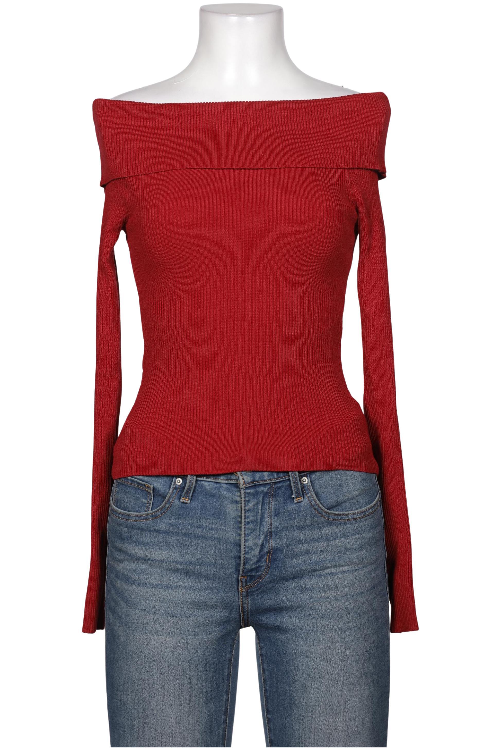 

H&M Damen Pullover, rot, Gr. 36