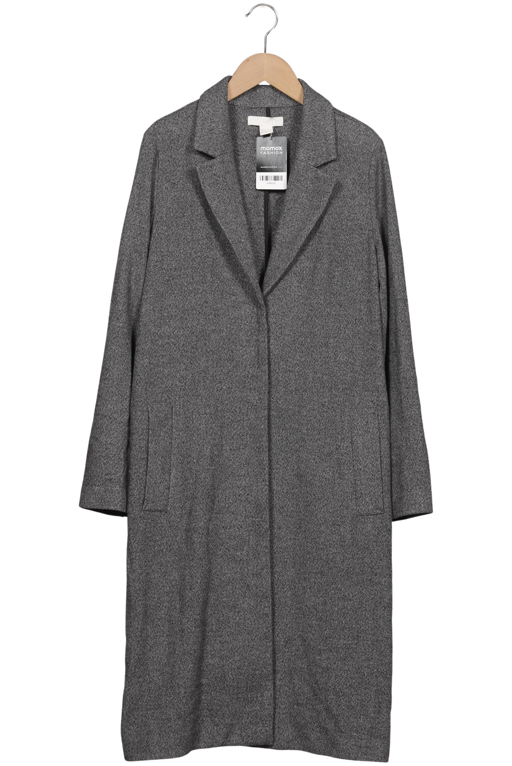 

H&M Damen Mantel, grau, Gr. 36