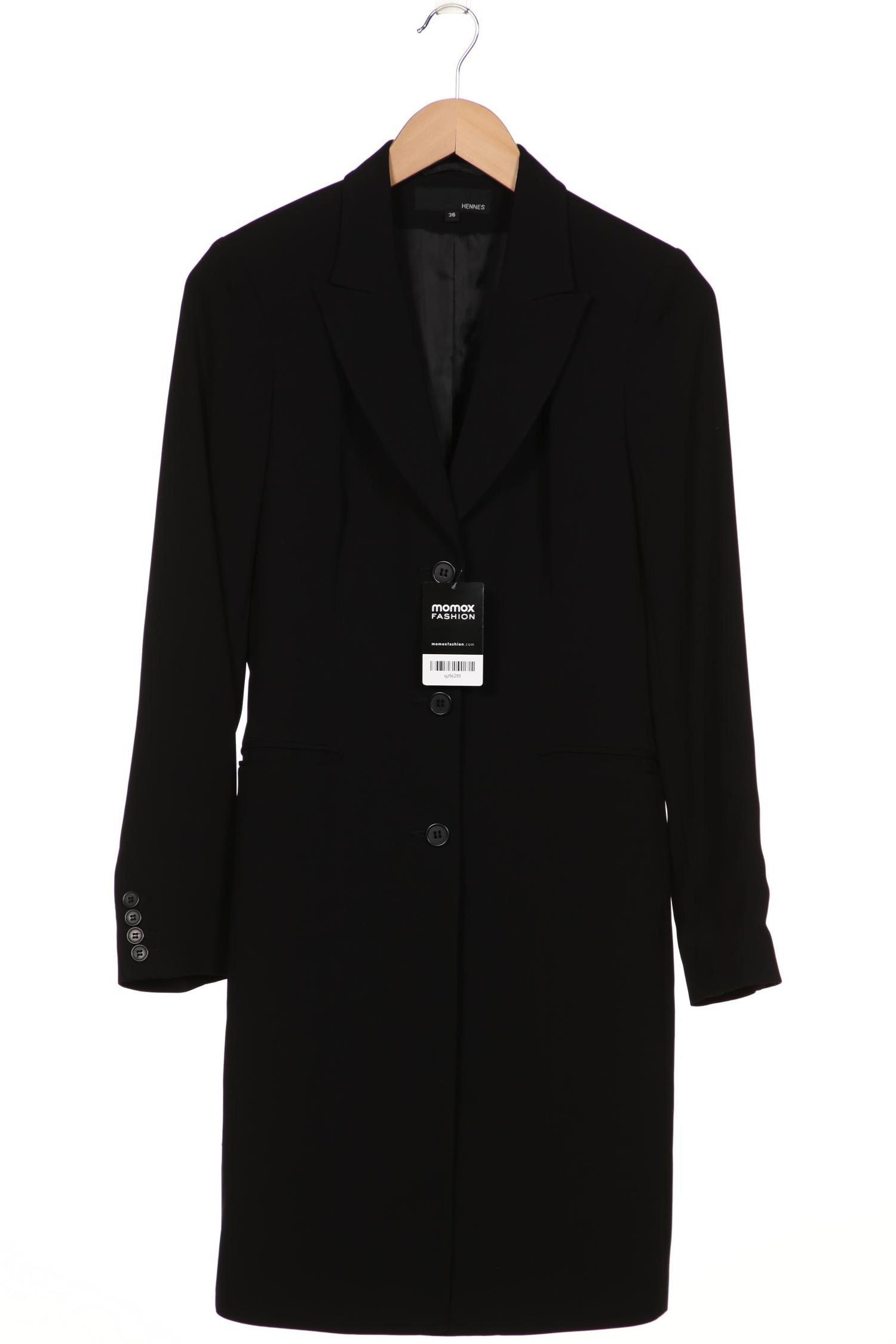 

H&M Damen Mantel, schwarz, Gr. 36